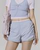 Malemomi Ripple Running & Swim Shorts (Gray)