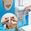 Plastic Toilet Tank Cleaning Tablet Holder Hanging Bleach Tablet Bracket  Residential