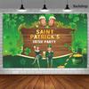 Day Stpatricks Backdrop Banner Party Decor Photo Background Festival Irish