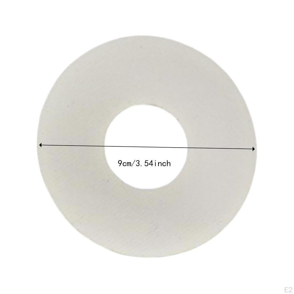 Inflatable Boat Valve Gasket Replacement Accessories 9cm Dia Pad Versatile PVC Part Adapter Washer