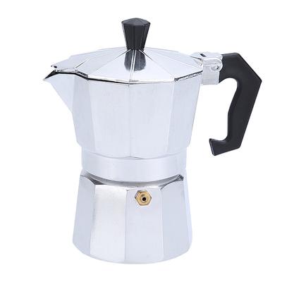 Kahve Kettle Ev Tipi İtalyan Sekizgen Moka Kahve Çaydanlığı Ofis Ev Seyahat Açık Hava Kamp Sofralık Ekipman
