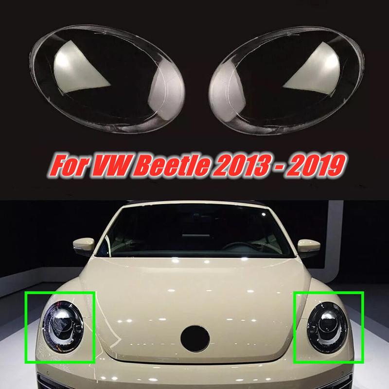 Крышка линзы передней фары автомобиля для Volkswagen VW Beetle 2013 - Крышка фары, оболочка, крышка фары автомобиля, абажур, линза 1PCS Left