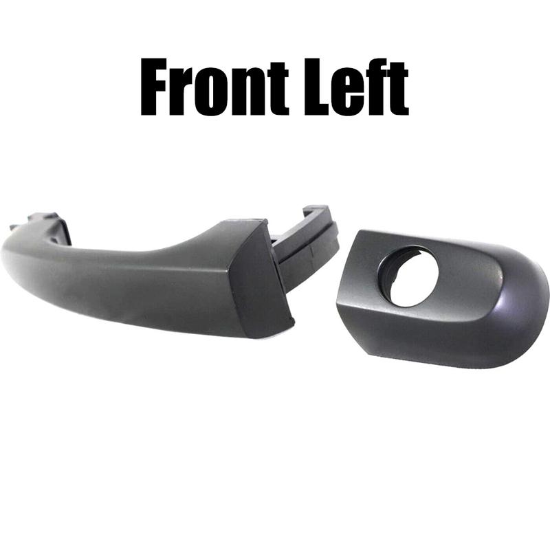 ידית דלת קדמית/אחורית גודל כפי שמוצג בתמונה ידית דלת חיצונית לרכב חומר ABS התקנה קלה מספר חלק OEM