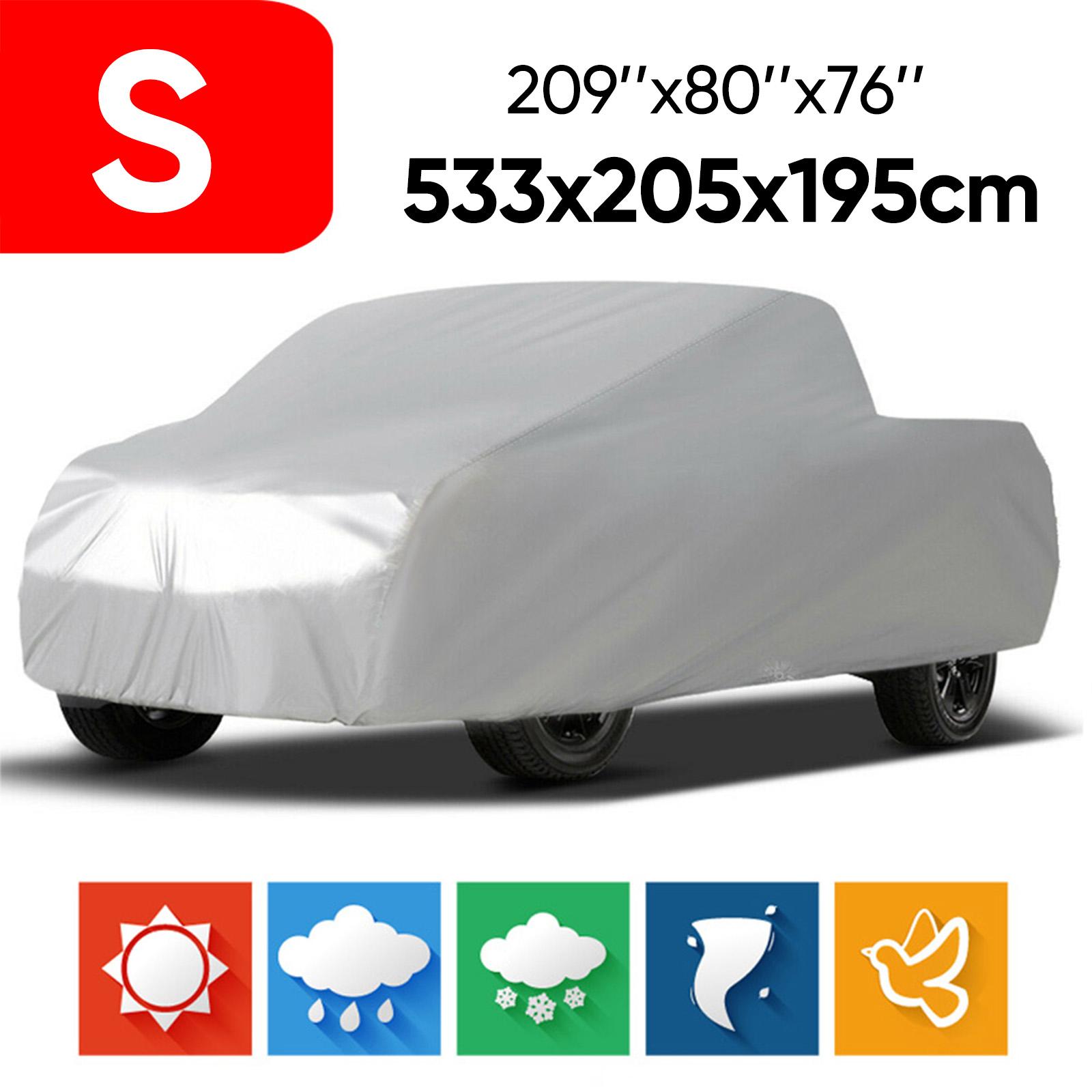 

NOVSIGHT Truck Cover All Season Car Cover for Pickup Truck Against Dust Debris Windproof UV Car Protect Fit For Toyota Tacoma S