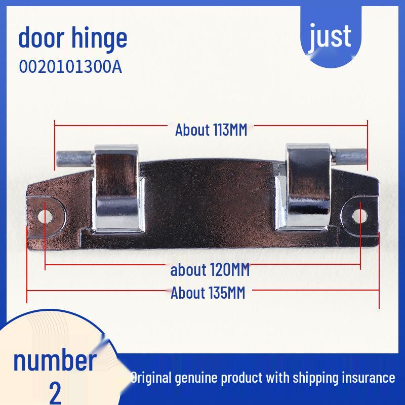 Compatible Parts for Midea Little Swan Front Load Washer: Door Hook, Hinge, Buckle, and Switch