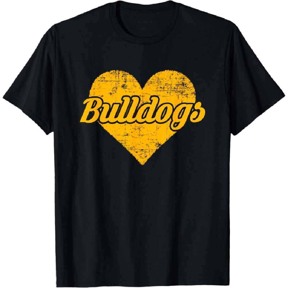 

Barry Goldwater Bulldogs Over Heart T-Shirt XXXXXL чёрный