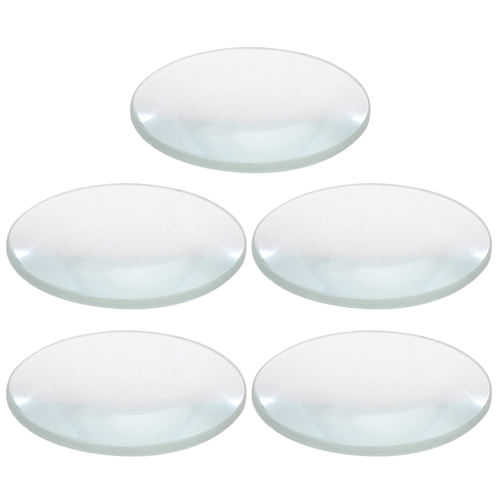 

TOYMYTOY 5-Piece Double Convex Lens, Convex Ball Lens, Fresnel Lens, Glass Lens, Double Convex Lens, Bubble Glass, Double Convex Lens, 50mm Convex