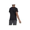 Adidas Solid Color Brand Logo Loose Fit Round Neck Short Sleeve T-Shirt Men Tops Black GK9436