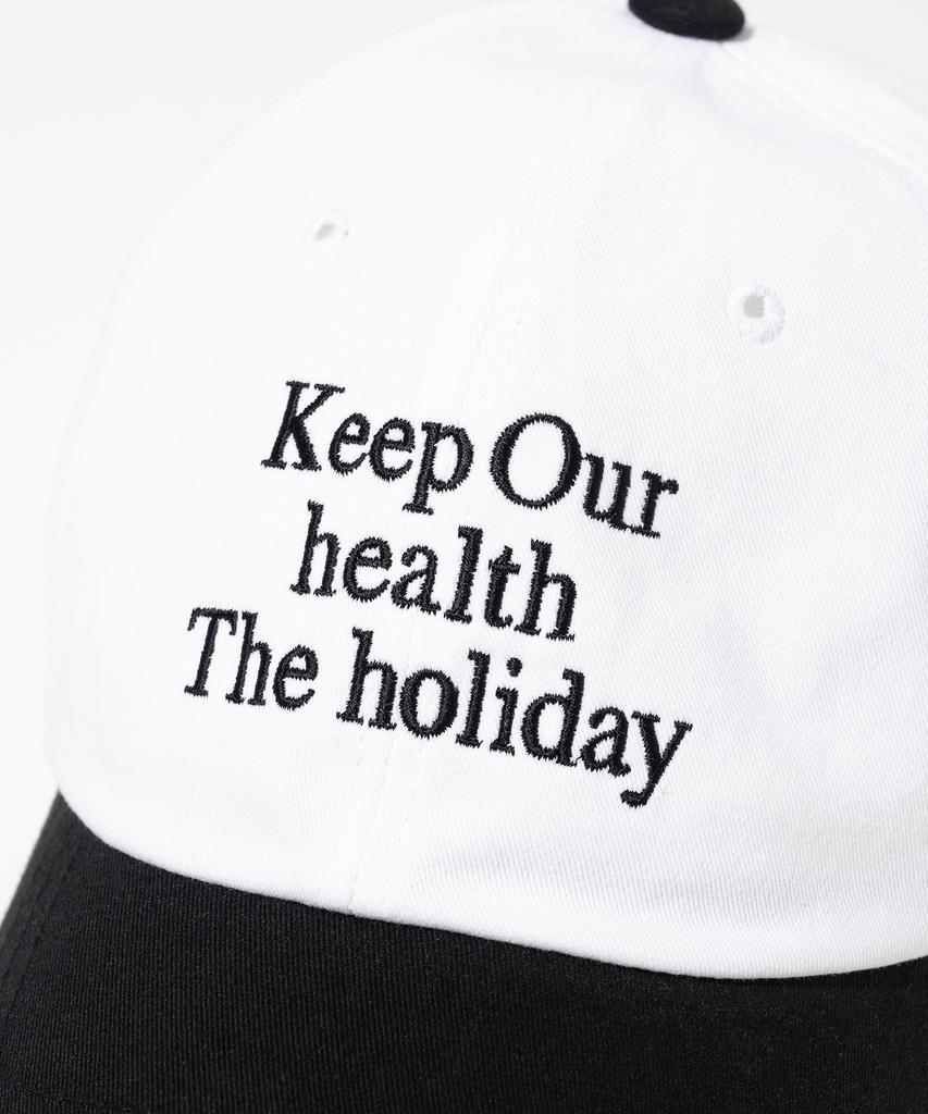 MILLO ARCHIVE Holiday Signature Ball Cap [White Black]