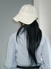 Olinkeompeulliteu Molly String Bonnet Hat (Ivory)