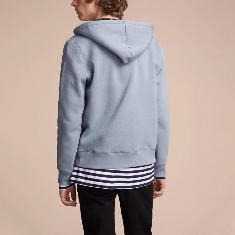 Burberry Clarendon Zip Up Check Hoodie 40569551