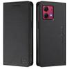For Motorola Moto G84 5G Leather Case RINACASIS RC01 Phone Cover with RFID Blocking Wallet Stand