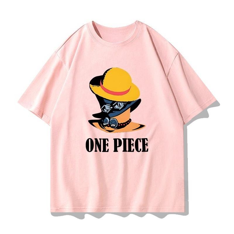 ONE PIECE Joint Tshirt Mens and Womens Summer Peripheral Clothes ACE Sanji Luffy Zoro Shortsleeved Childrens Clothes