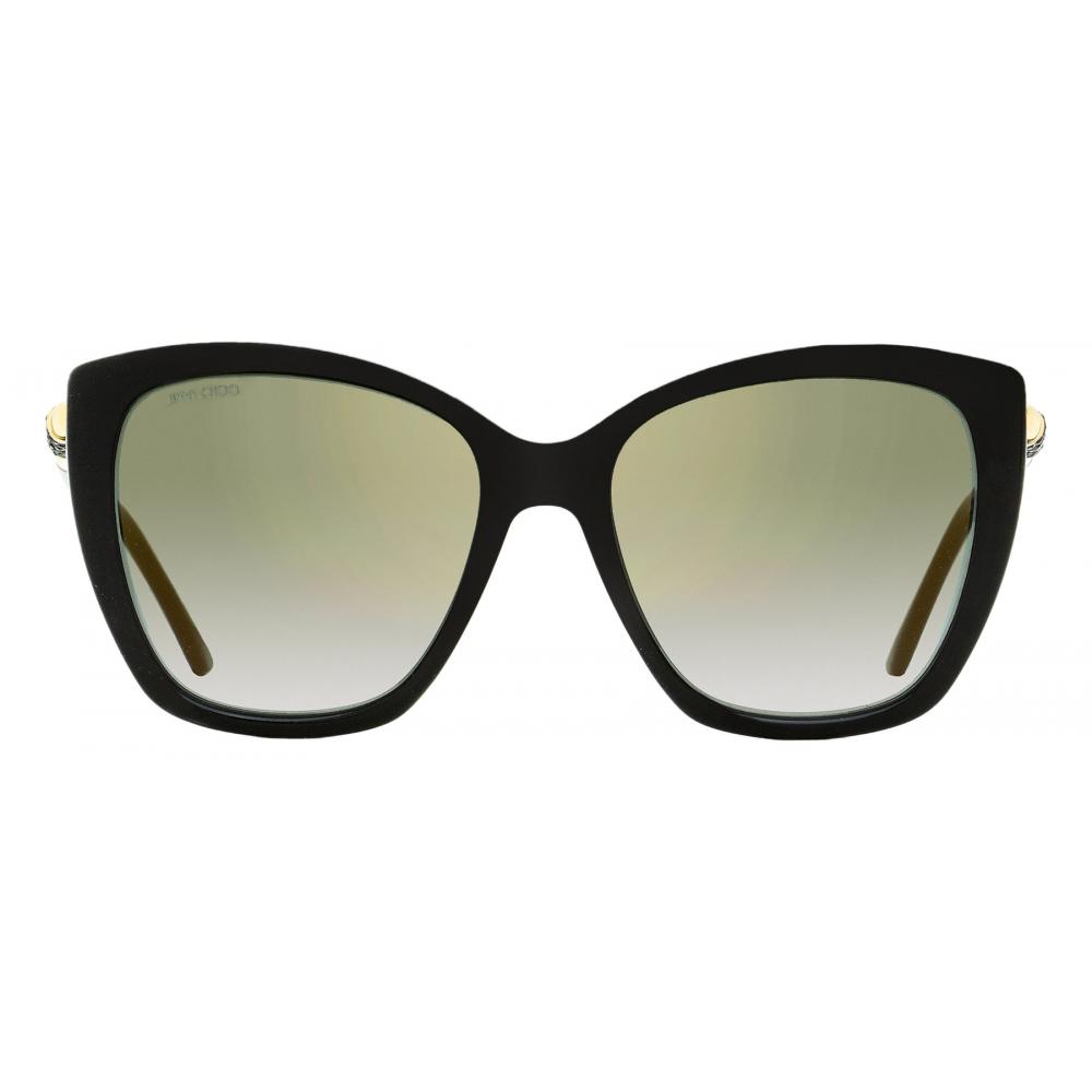 Jimmy Choo Women S Butterfly SunglaSSeS roSe 807fq Black Gold 55mm 807fq