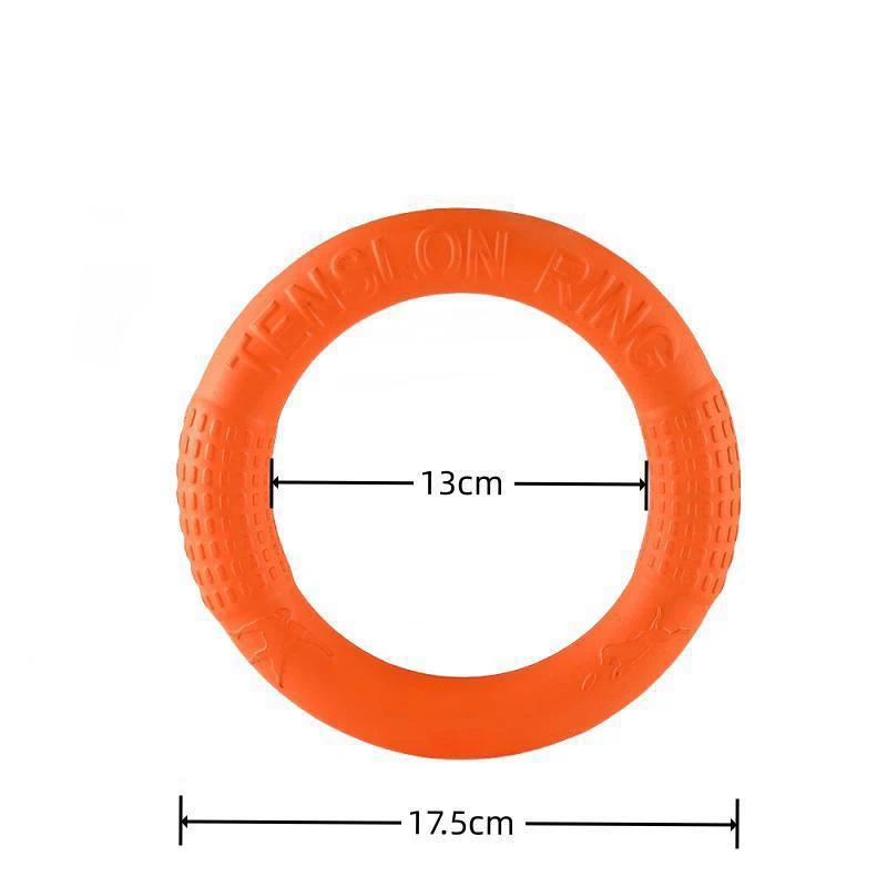 Dog Toys Pet Flying Discs EVA Dog Training Ring Puller Resistant Chewing Toys For Dogs Floating Puppy Bite Ring Toy Interactive