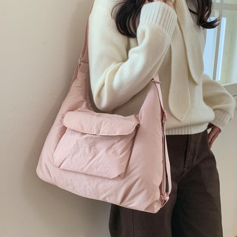 Tote Bag Multi-Use Backpack Women's Large Capacity Shoulder Bag Ultra-Light Nylon Bag