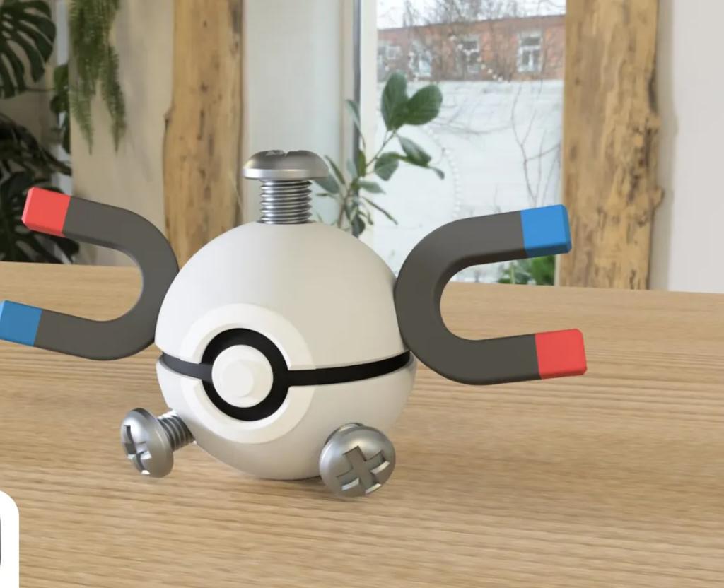 Poké Ball Pokemon Form Sphere Figures Model Statue Desktop Ornament 3d Printed Model Trendy Toy Surprise Gift Collectible