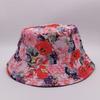 Small Edge Basin Hat Spring and Autumn Personalized Printing Double-sided Bucket Hat European and American Fashion Sun Hat Spot