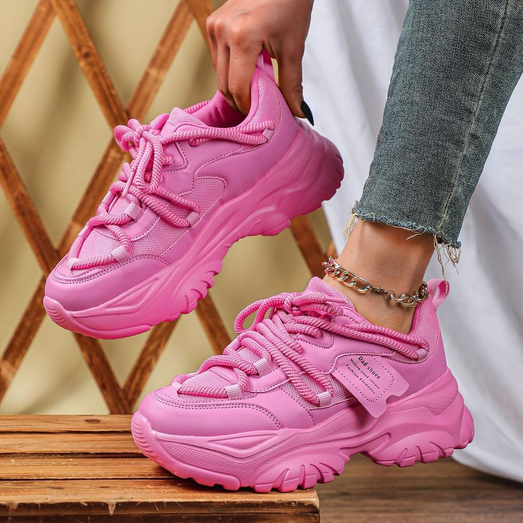 Platform Dad Shoes 22 Early Autumn New Casual Sports Shoes Korean Wear Outdoor Trendy Shoes
