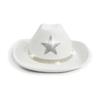 Kid'S Western Hat Festive Rhinestone Pentagram Cowboy Hat Children'S Cowboy Hat For Dress-Up Party Festival Western Themed