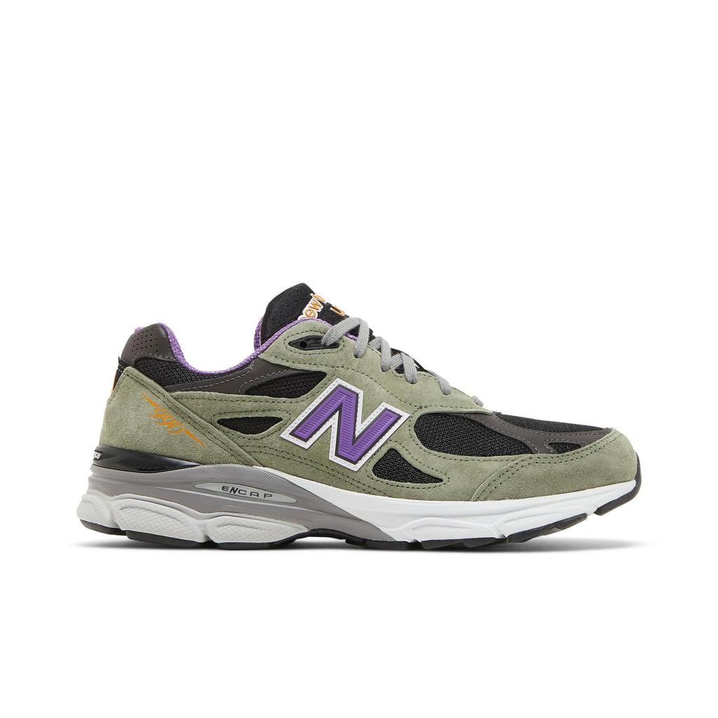 New Balance 990v3 Made In USA 'Olive Leaf' (Unisex) Olive Leaf / Black Running Shoes M990TC3