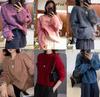 Women's Heavyweight Brushed Wool Pullover - Cozy, Heathered Yarn, Loose Fit, Round Neck, Versatile Knitwear for Autumn/Winter