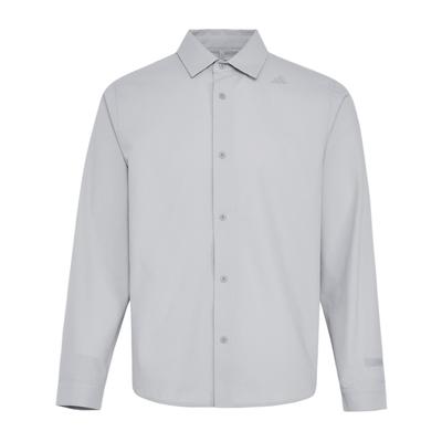 Seersucker Long Sleeve Sun Protection UPF50+ Sports Casual Shirt Men Shirts KE4038
