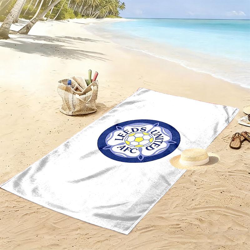 Leeds logo Beach Towel, Large Soft Quick Dry Towel for Beach Camping Swimming