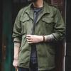 Chaqueta de campo estilo retro americano M65 de herramientas para hombre Chaqueta de herramientas retro con múltiples bolsillos