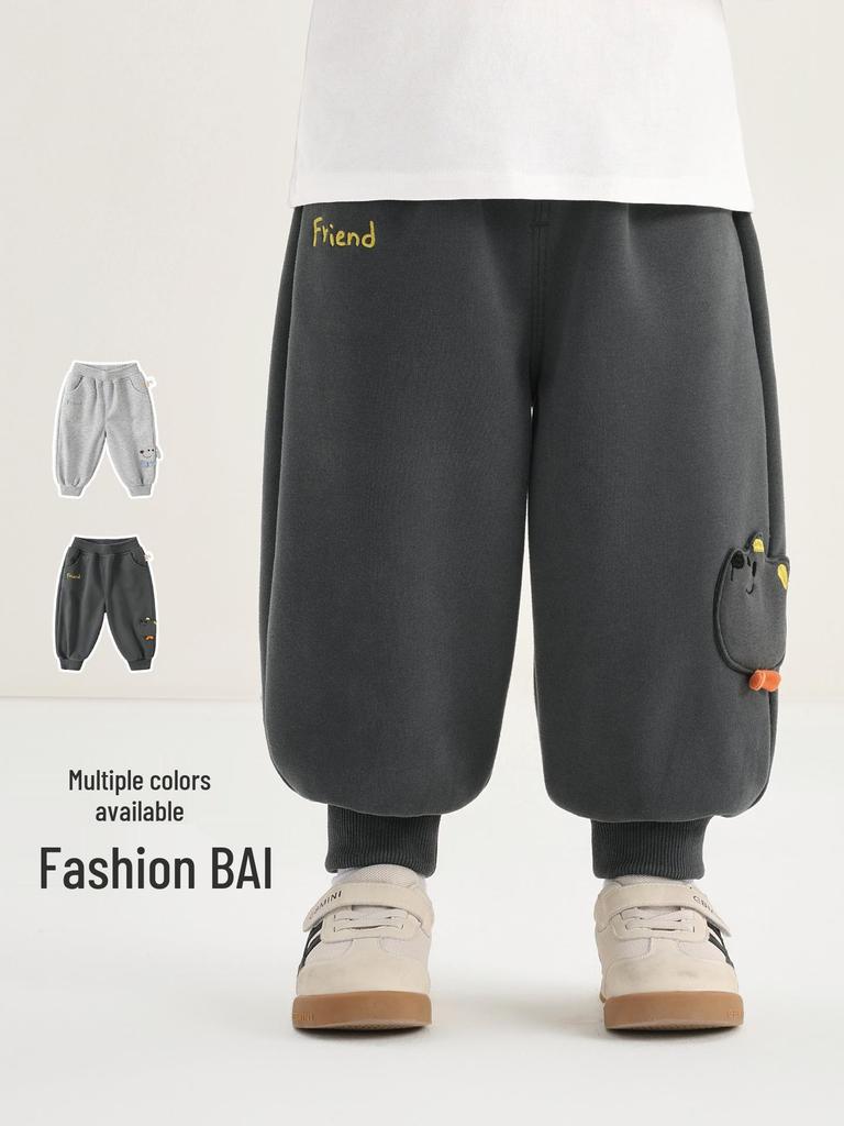 Kaka Panda Kids' Trendy Spring/Autumn Pants: Boys' Sports, Girls' Casual, Toddler Long Pants