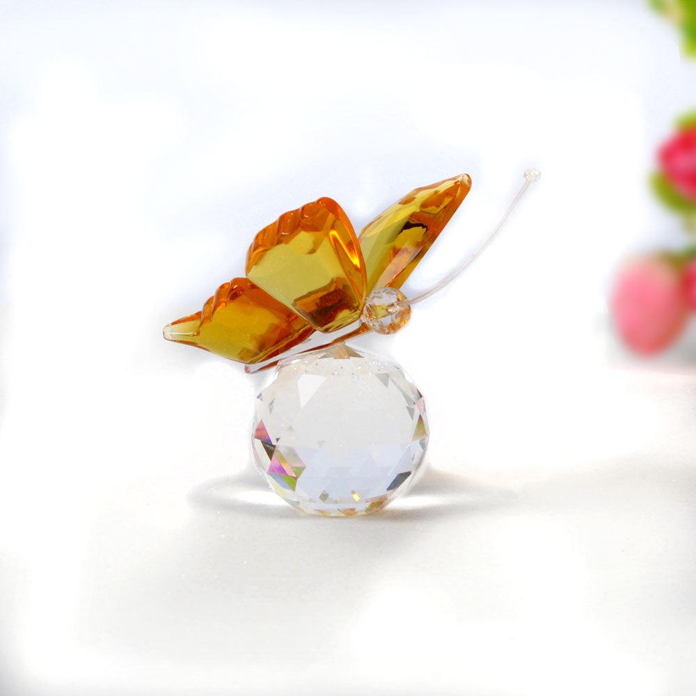White Crystal Butterfly Home Display Craft - Kids' Birthday Gift