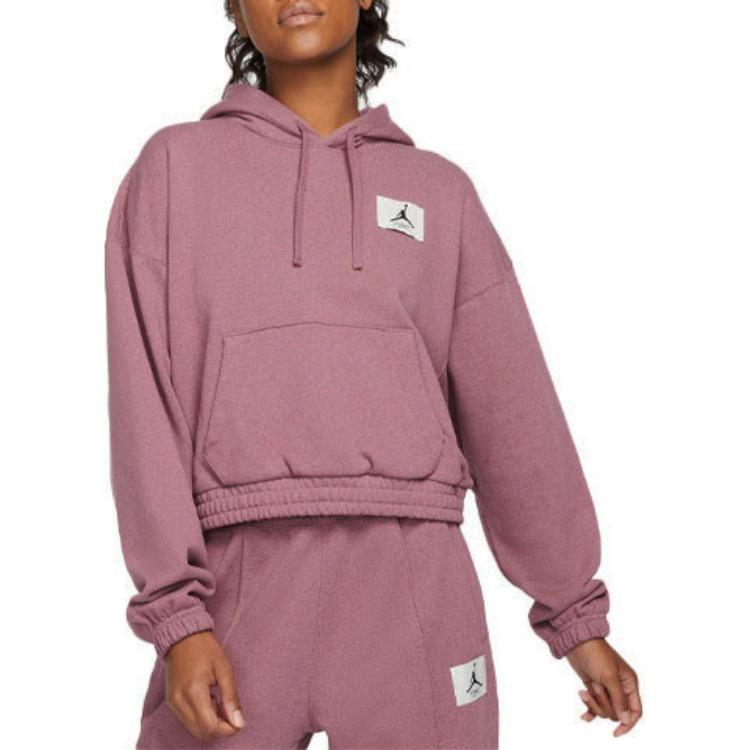 Jordan ESSENTIALS Sweatshirt Women's Light Mulberry Red DD6999-533