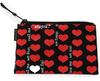 [X JAPAN] Hide Black Heart Zipper Case