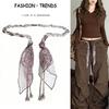 Bohemian Waist Chain Belt With Tassel For Women Casual Winter Accessory