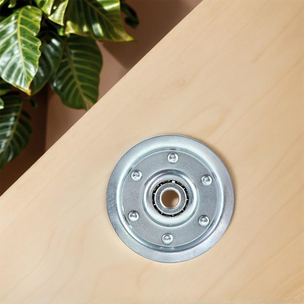 2 Stück Garagentor-Kabelrolle 200LB Last Zugfeder Umlenkrolle Garagentor-Drahtseilführungsrollen für Garagentorsystem