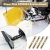 2205063 Shear Pin Compatible with Polaris ATVs Snow Plow Glacier, Snow Plow Shear Pin Accessories Replacement for Polaris ATV 2015- Sportsman 2205063