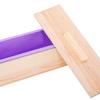 Rectangular Soap Silicone Mold Wood Box for Soap Cake Making Craft