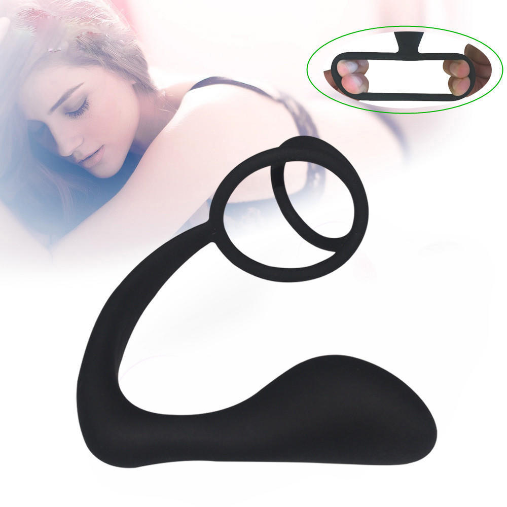 Silicone Waterproof G Point Stimulate Prostate Massager Anal Vibrator  Toys 