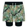 Mens Trail 2 In 1 Running Shorts