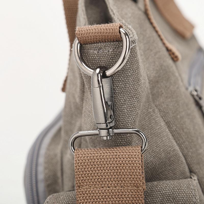 Canvas Bag Commuter Tote Bag Women's Bag Student Large Capacity Shoulder Crossbody Bag