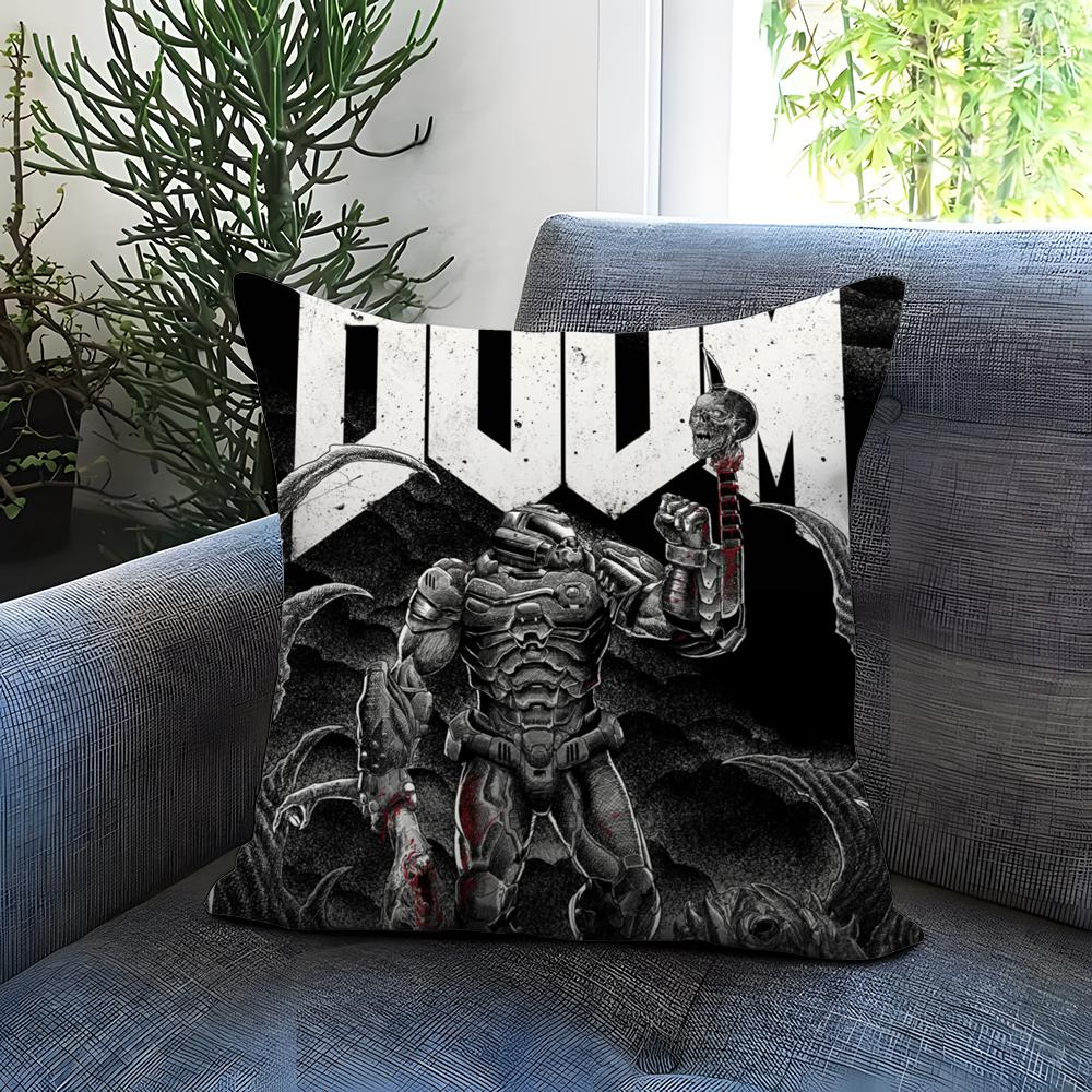 Cool Game E-Eternal Cushion Cover Comfortable Reversible Pillow Cover Ideal for Car Sofa Bedroom & Beyond