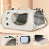 Portable Water Resistant Pet Carriers With Breathable Large Opening For Dog And Cats Adjustable Shoulder Strap Size