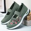 Fashion Women's Summer Casual Breathable Soft Sole Comfortable Lightweight Outdoor Home Mom Shoes Flat Casual Shoes