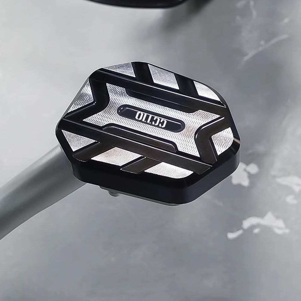 MAORANG FOR CROSS CUB CC110 2020-2022-2023-2024 Brake Pedal, Gear Lever Pedal Modified Motorcycle Front and Rear Anti-Slip Shift Pads (Red)