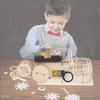 Elementary Student Science Experiment Diy Gear Return Car Handmade Puzzle Children's Technology Assembly Model
