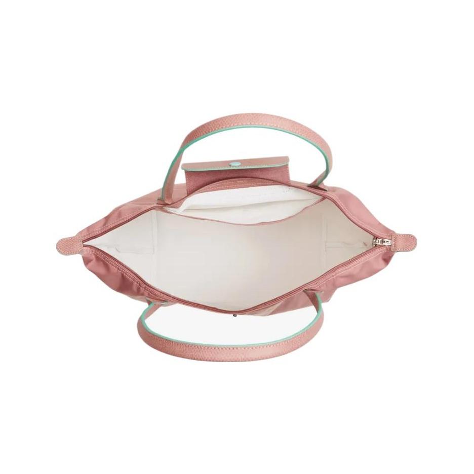 Longchamp Solid Color Large Capacity Nylon Tote Bag Women Tote Bag Cherry-Blossom-Pink 1899619P13