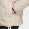 adidas Originals Krótka Kurtka Puchowa 600 Fill Jednokolorowe Logo Luźna Kurtka Puchowa Damska Kurtka Off-White IK2800