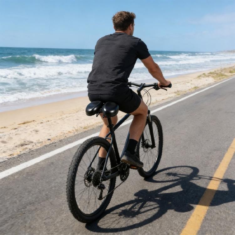 Innovative Bike With Flexible Base And Breathable Cover For Smooth Pedaling