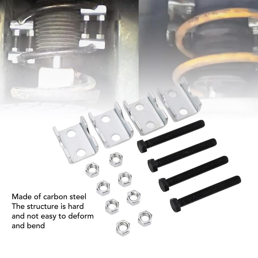 Carbon Steel Coil Spring Compressor Set, Adjustable Height, 1" To 2", High Stability, Adjustable Coil Spring Compressor for Trucks and Cars