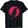 Viking Raven T Shirt Crow Witchcraft Occult Pagan Crow Lover T-Shirt  Men Clothing  T Shirts for Men